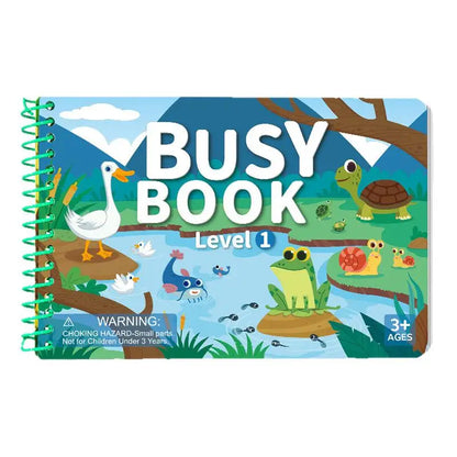 Children Quiet Busy Book 4 Themes Cartoon Travel Sticker Books Kids DIY Sticker Educational Game Montessori Paste Book Toy Gifts